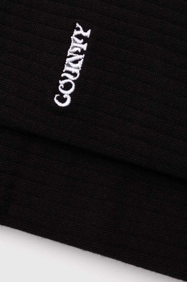 Ponožky Marcelo Burlon Manifesto Logo Shorts Socks Čierna | CMRA015S24KNI0021001, 1