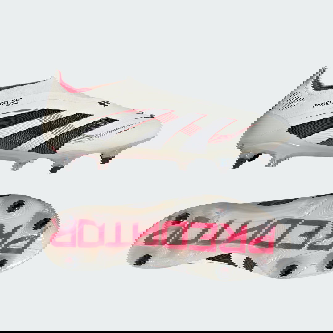 Tenisky a topánky adidas Performance Predator Elite Laceless Soft Ground Biela | JR2603, 0