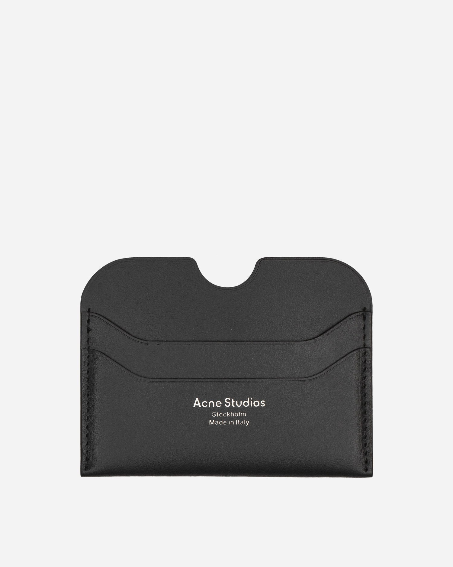Peňaženka Acne Studios Logo Card Holder Čierna | CG0193- 900, 0