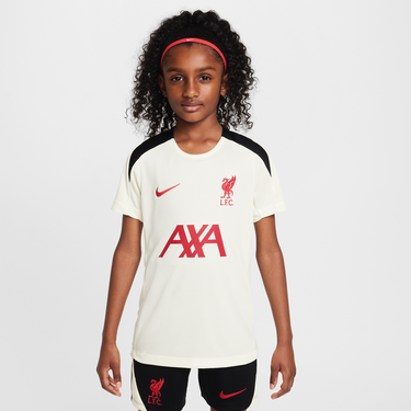 Dres Nike Liverpool FC Strike Special Edition Dri-FIT Short Sleeve Knit Soccer Jersey Big Kids Biela | HJ3401-114, 0