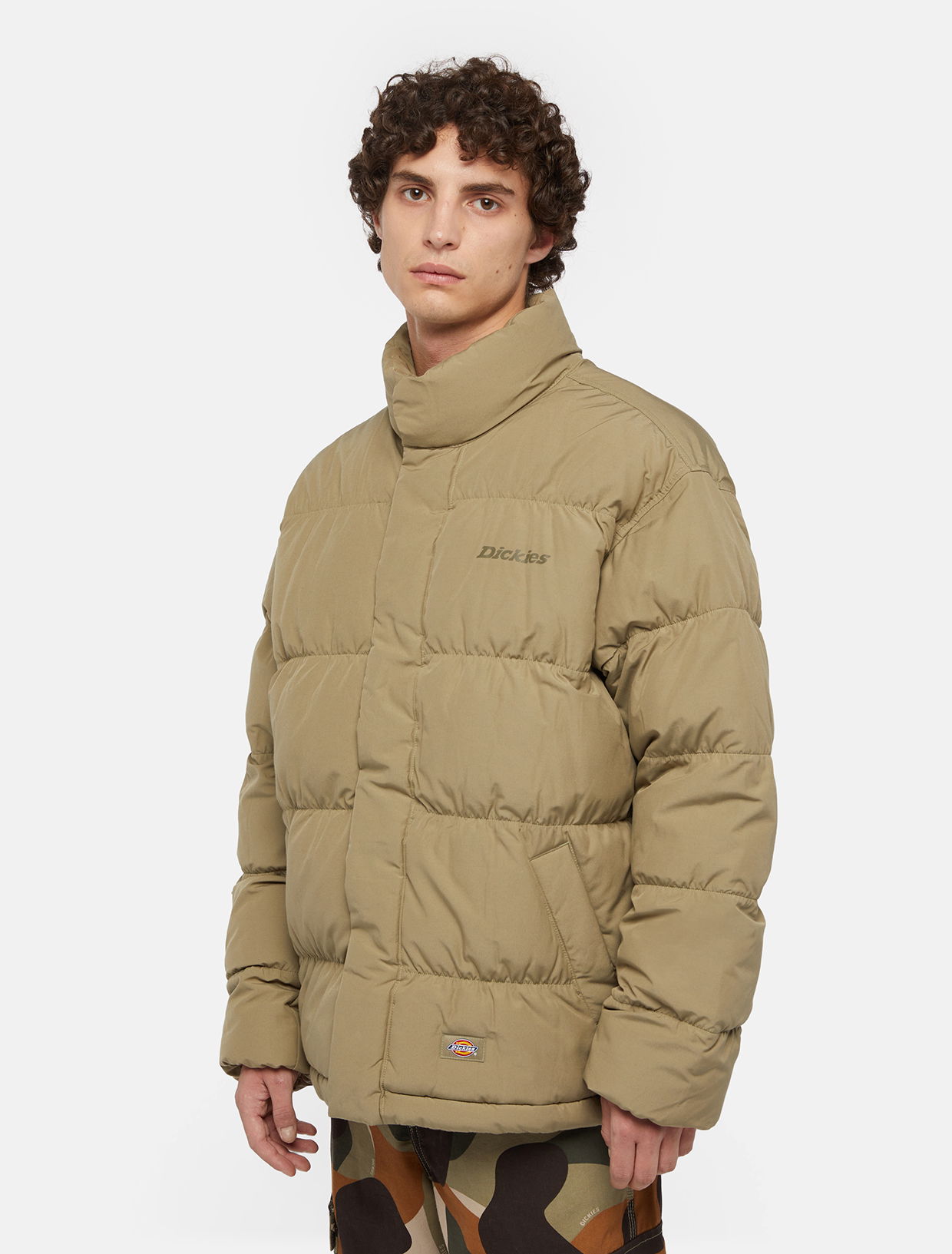 Prešívaná bunda Dickies Scobey Puffer Jacket Zelené | 0A4Z34, 0