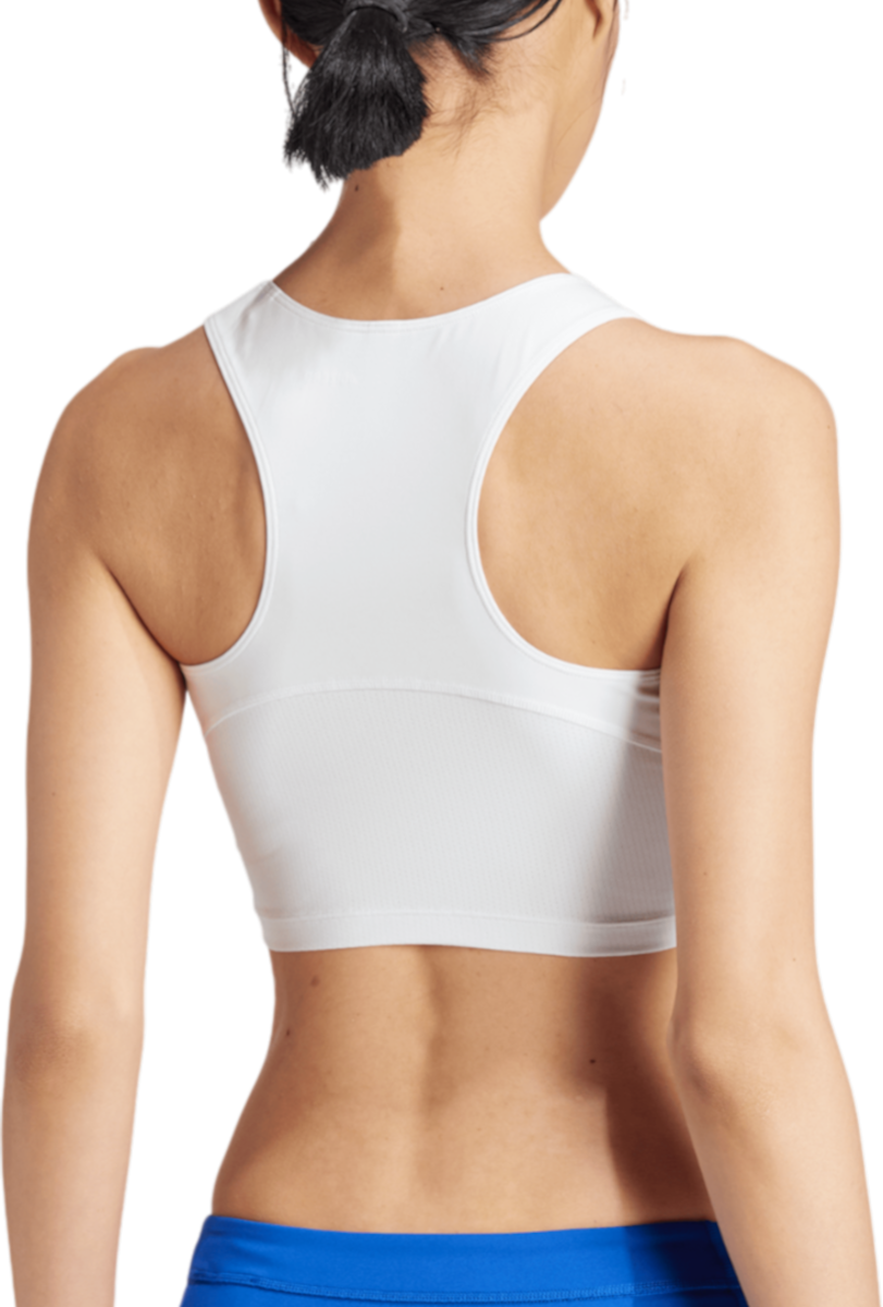 Tielko adidas Originals Adizero Crop Top Biela | iy5507, 1