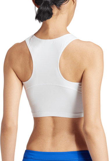 Tielko adidas Originals Adizero Crop Top Biela | iy5507, 1