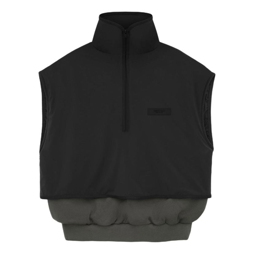 Vesta Fear of God Essentials Fleece Mockneck Vest Čierna | 202SP244290F