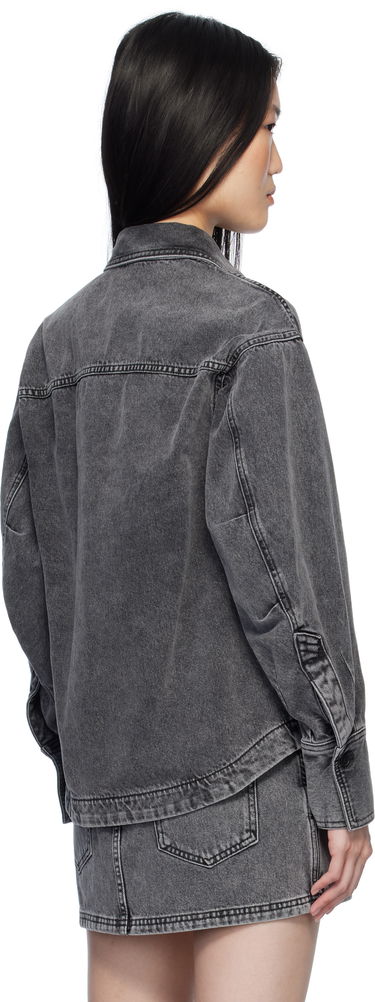 Košeľa The Attico Attico Eliza Denim Shirt Šedá | 250WCB00074 DDD104AA, 2