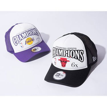 Šiltovka New Era 9FORTY A-Frame Trucker NBA League Champions Chicago Bulls Black Čierna | 60298648, 2