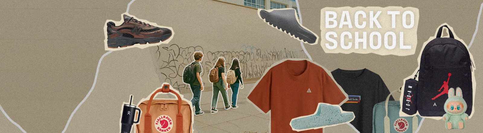 Späť do školy vo fresh sneaker & streetwear štýle